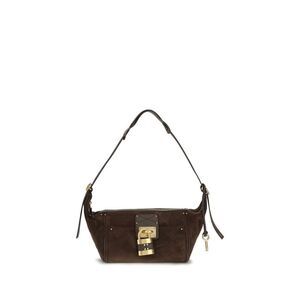 Chloé Brown Calf Leather Bos Taurus Shoulder Women's Bag